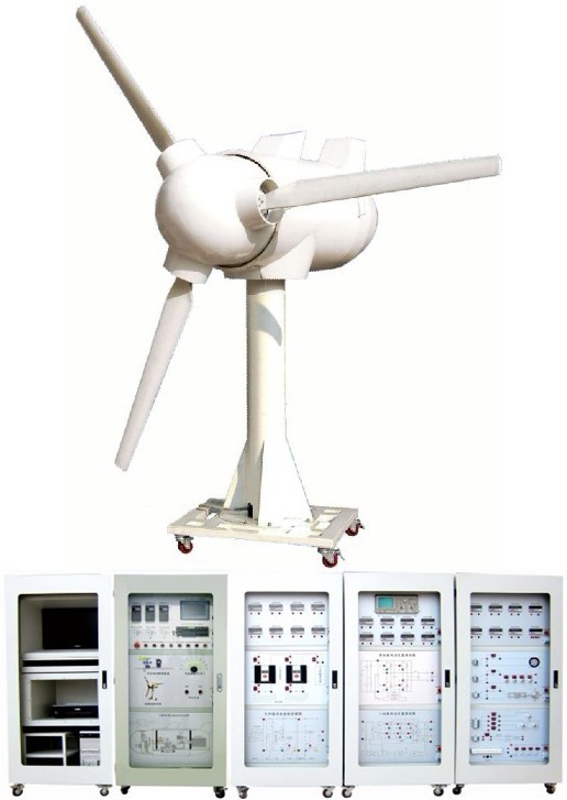 LG-LB02型 輪轂旋轉(zhuǎn)變槳機(jī)艙跟蹤發(fā)電整流逆變實訓(xùn)裝置(至尊型)