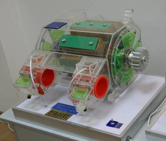 牽引電機(jī)模型